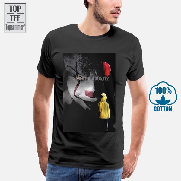 

new pennywise t shirt stephen king it ballon clown 2017 movie inspired