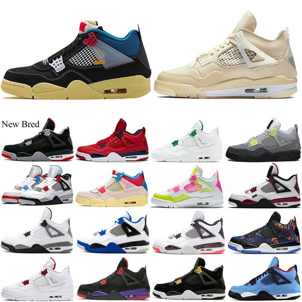 

lemon venom men 4 4s basketball shoes bred union brigade blue motosports laser-black gum cavs black-cat mens trainers sport sneakers 7-13