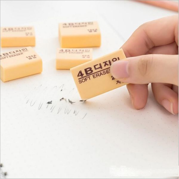 

4b pencil erasers 200a/100a/50a professional art rubber student test eraser shool stationery suppliers wholesale 0004std