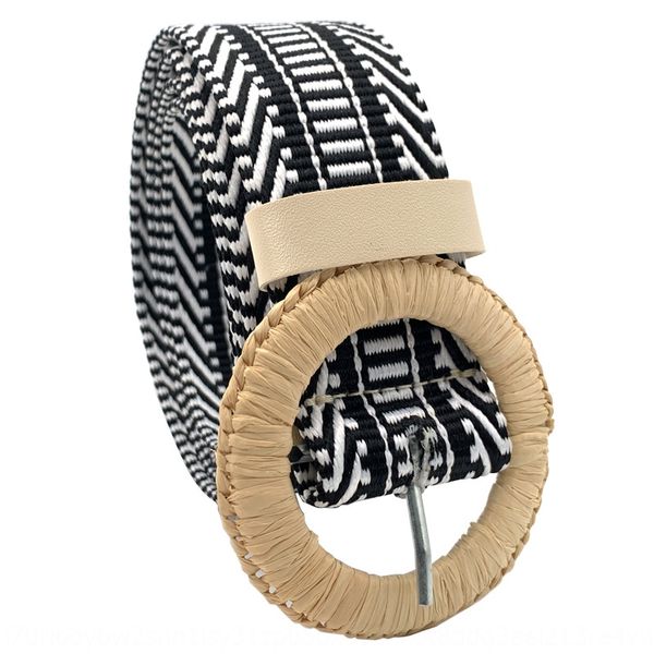 

formal dresssimple woodenartistic temperament mori all-match dress non-hole thin ins fashion women's belt formal dresssimple woodenarti, Black;brown