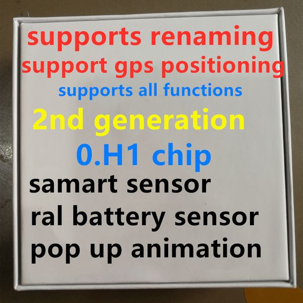 

h1 earphone chip gps rename air ap3 pro ap2 tws gen 2 pods p0pup window bluetooth headphone auto paring wireles charger case earbuds 2nd 3nd