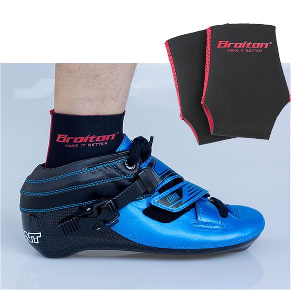 

1 пара скорости скейт обувь защиты голеностопного катание на коньках для ног упругой поддержки передач износостойкая boots крышка регулируем, Black;gray