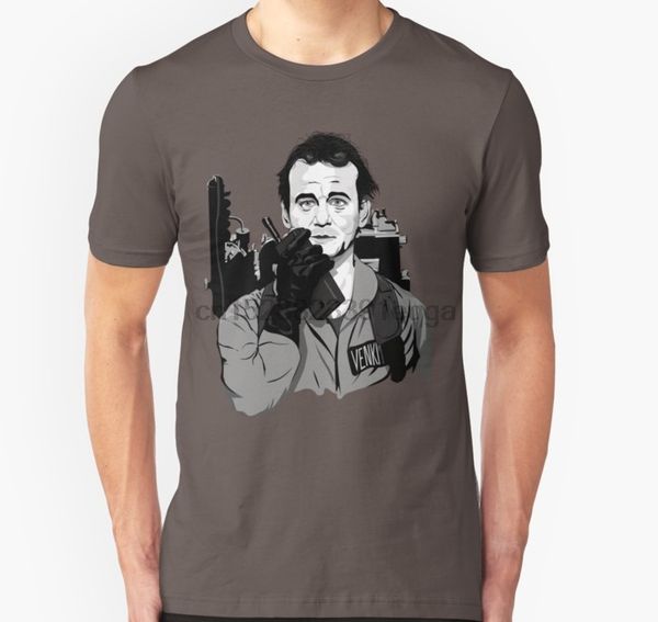 

men short sleeve tshirt ghostbusters peter venkman bill murray illustration t shirt women t-shirt
