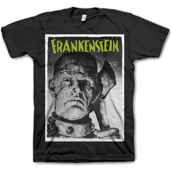 

frankenstein poster t-shirt