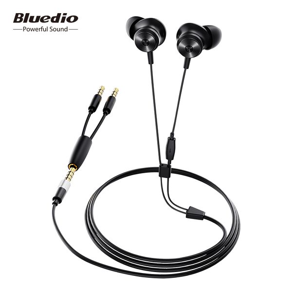 

bluedio li wired earphone sport wired headset with y-shape wire built-in microphone for phone computer laptop