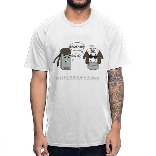 

t shirt men mean ice cream comic inscriptions geek print male tshirt xxxl