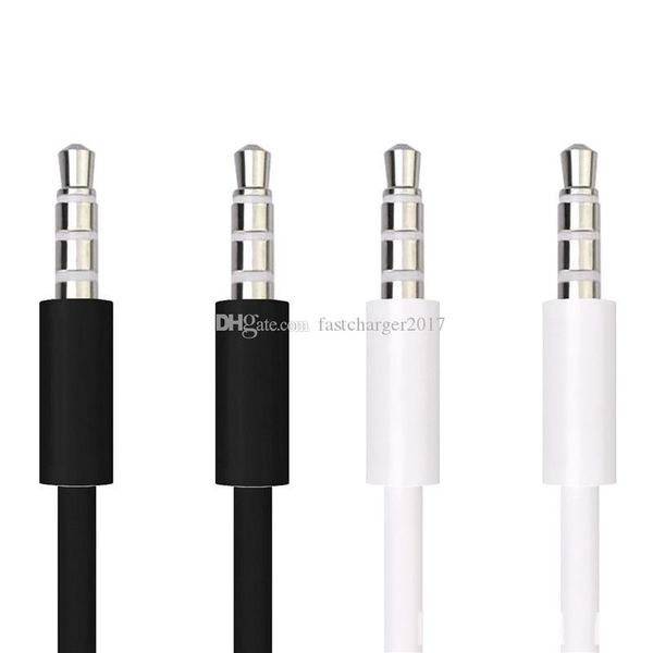 

aux cable 3.5mm jake male to male car aux audio stereo cable wire for mp3 pc speaker headphone