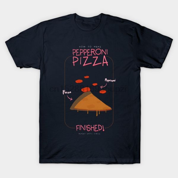 

men tshirt pepperoni pizza simple t shirt women t-shirt tees top