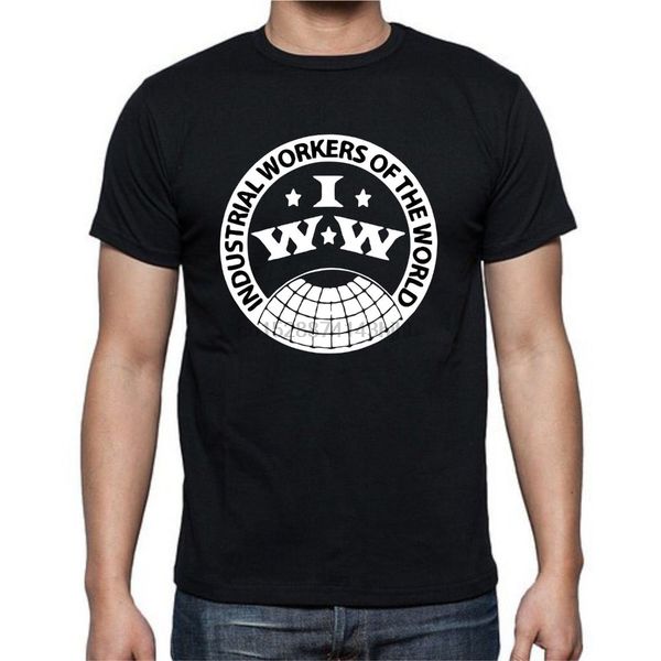 

2020 new brand sales industrial workers of the wiorld iww t-shirt tee