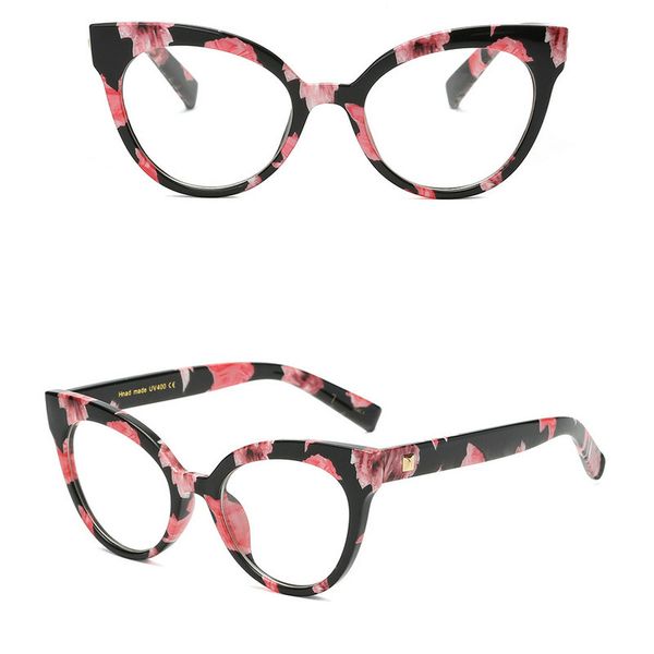

anti blue light blocking reading glasses women cat computer eyeglasses spectacle with diopter +1.0 1.5 2.0 2.5 3.0 3.5 4 fml, White;black