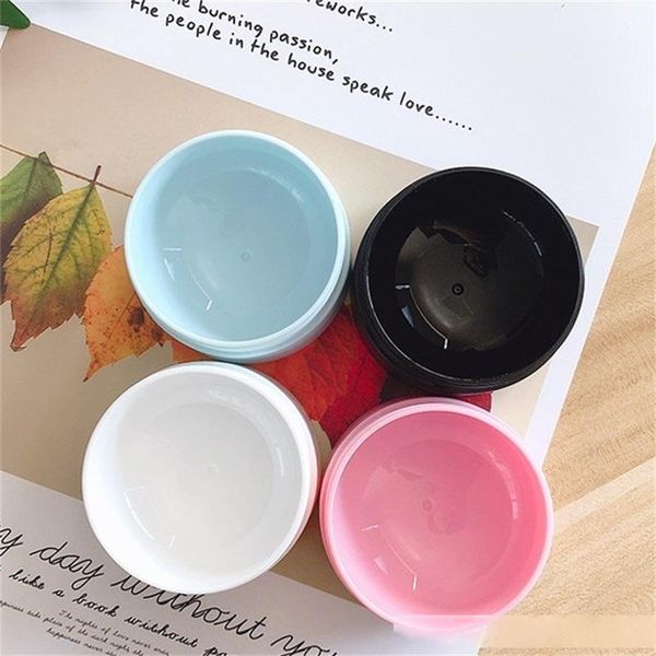 

cylindrical empty cosmetic box double cream pp frosted plastic case jars facial cleanser cup emulsion mask container packaging 1 3yb b2