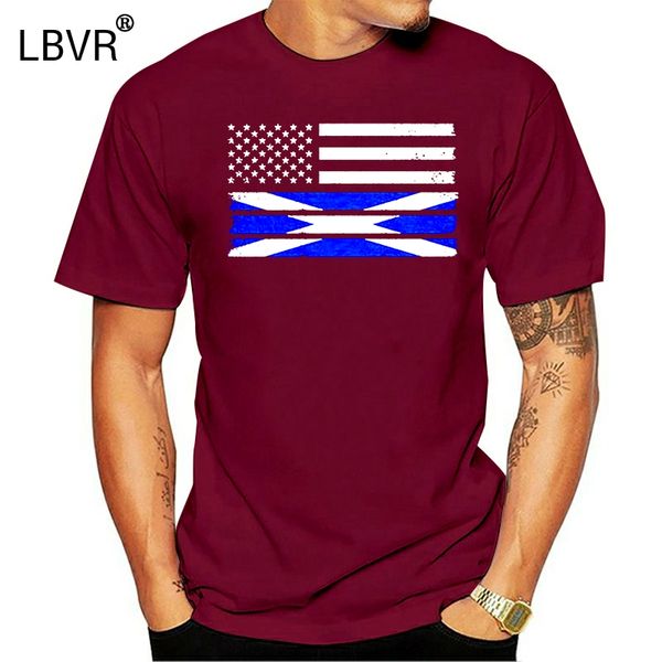 

new arrival scottish american flag - usa scotland shirt tshirt men hipster mens t-shirts novelty clothes