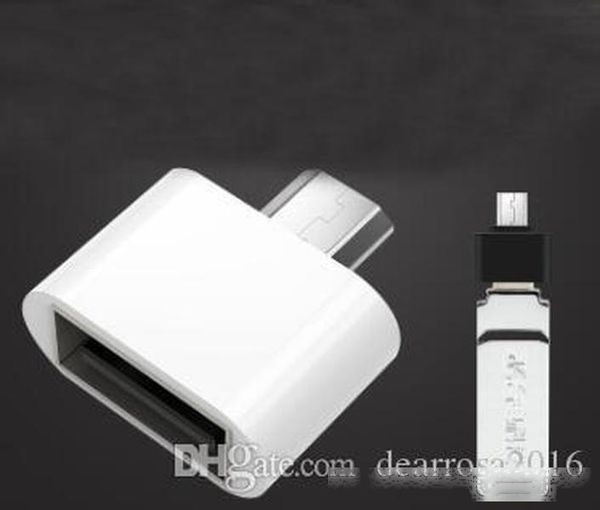 

100 pcs/lot mini otg cable usb otg adapter micro usb to usb converter for tablet pc android samsung xiaomi htc sony lg