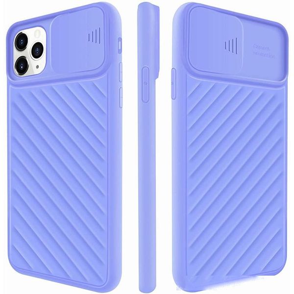 

camera cover case for iphone full body gel rubber slide camera lens protector soft shockproof non-slip anti-scratch protective case