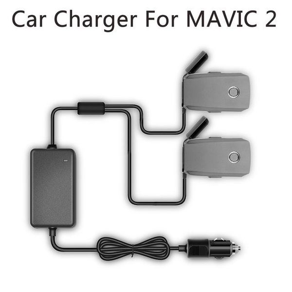 

camera drones & accessories drone battery chargers yx 1 to 2 car charger for dji mavic 2 pro zoom drone battery with