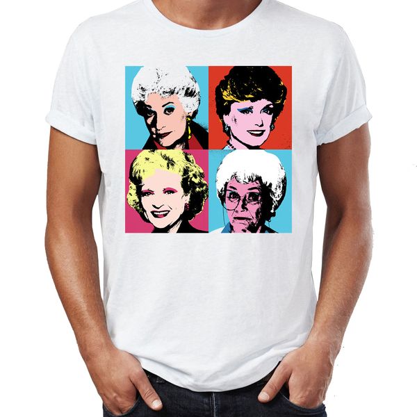 

men's t shirt golden girls awesome illustration artwork printed tee