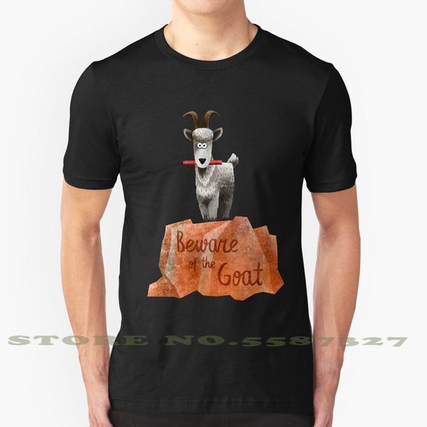 

big thunder mountain railroad train - beware of the goat - dynamite is a blast black white tshirt for men women thunder