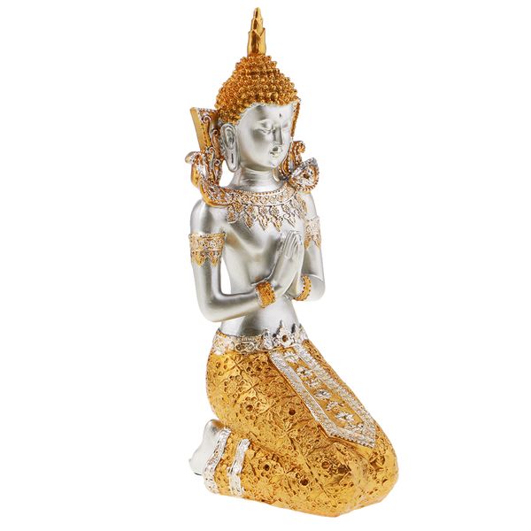 

vintage statue decor thai statue figurine decoration sculpture for home decor gold
