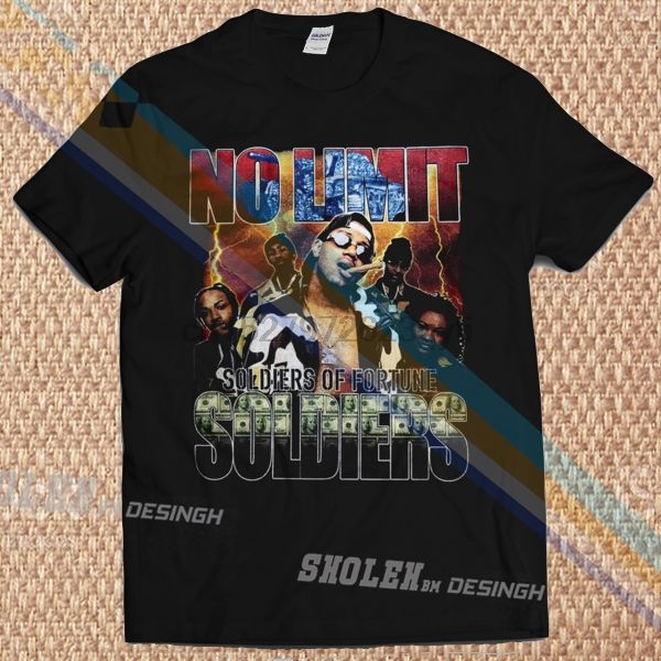 

вдохновленный master p no limit soldiers rap футболки merch limited new vintage 9