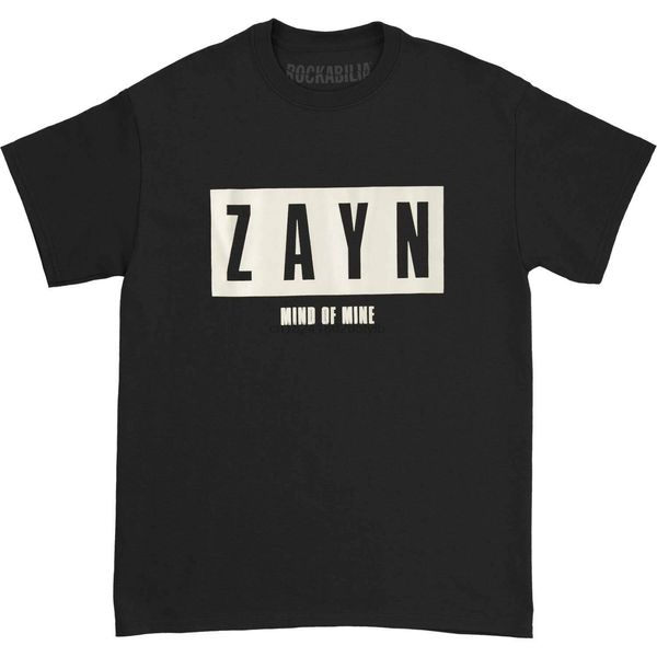 

zayn mens mind of mine black tee t-shirt black