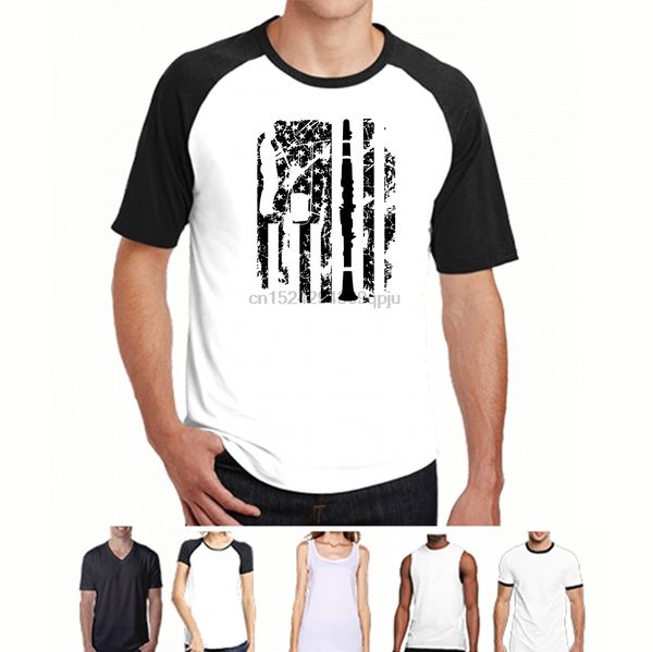 

100% cotton o-neck custom printed men t shirt clarinet flag t shirt women t-shirt
