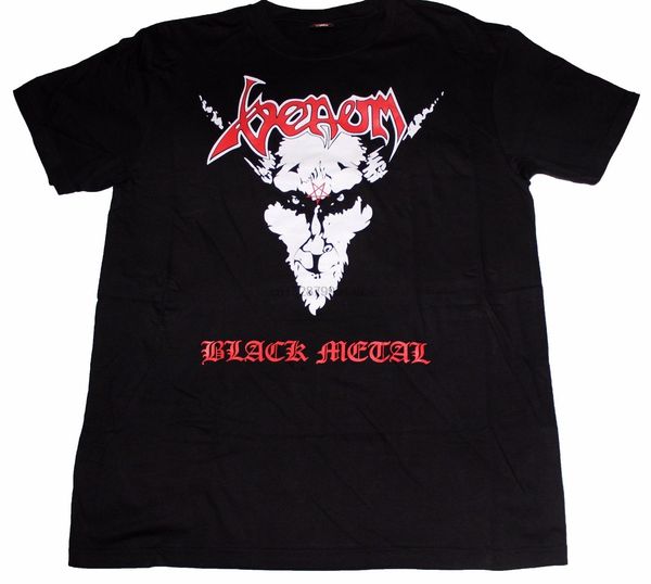 

venom t-shirt music hard classic rock metal death thrash heavy black power men 2018 summer round neck men t shirt