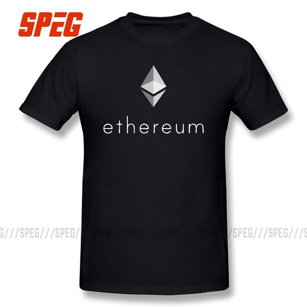 

tee shirts crypto coin ethereum cryptocurrency unique mens crewneck black t shirts short sleeves 100% cotton xxxxl t-shirt