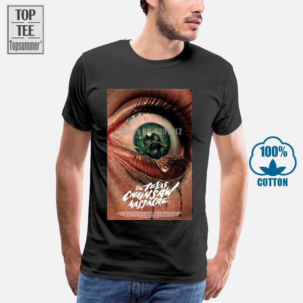 

texas chain saw massacre v17 t shirt white плакат фильма все размеры s 5xl мужчины лето короткие рукава casual