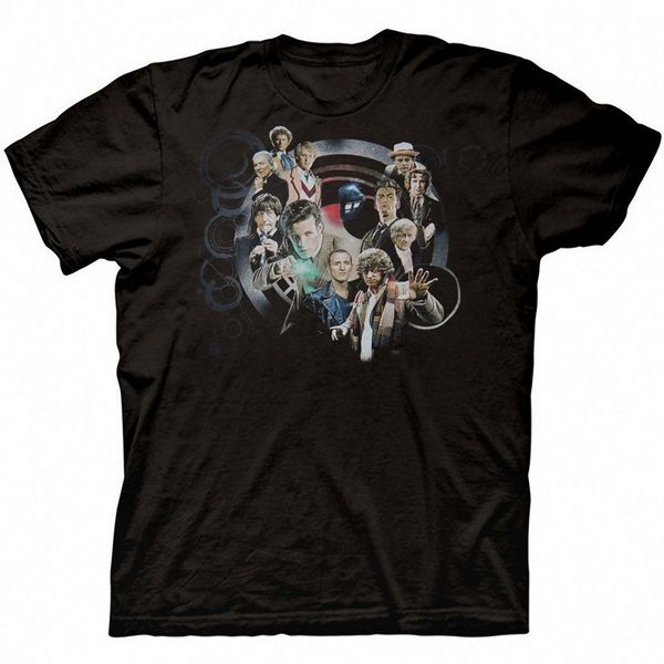 

doctor who all doctors tee t shirt customize o neck t-shirt