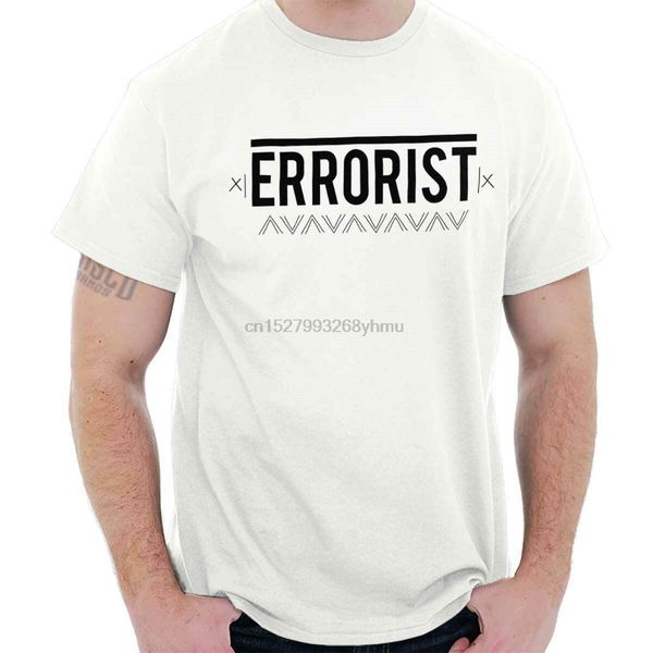 

errorist funny mistake terrorist political short sleeve t-shirt tees tshirts
