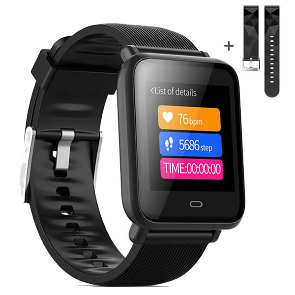 

smart watch q9 blood pressure heart rate sleep monitor bracelet ip67 waterproof sport fitness trakcer watch men women smartwatch