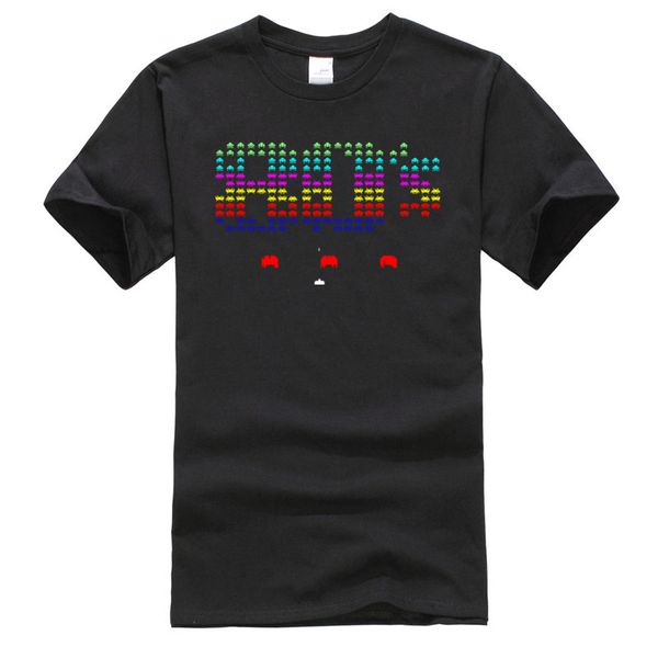 

fitted feeling invaders style leisure t-shirts custom premium cotton man shirt harajuku sweatshirts
