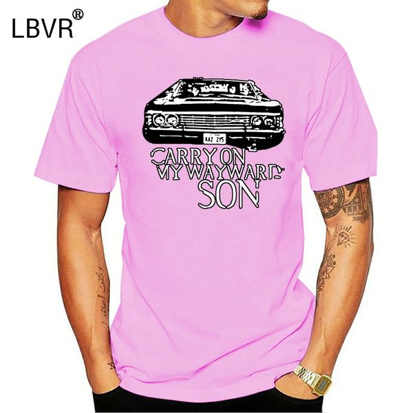 

сверхъестественное дин винчестер impala последние футболки для мужчин 2019 t shirt плюс размер 3xl синий tee рубашка для mens cotton симпл