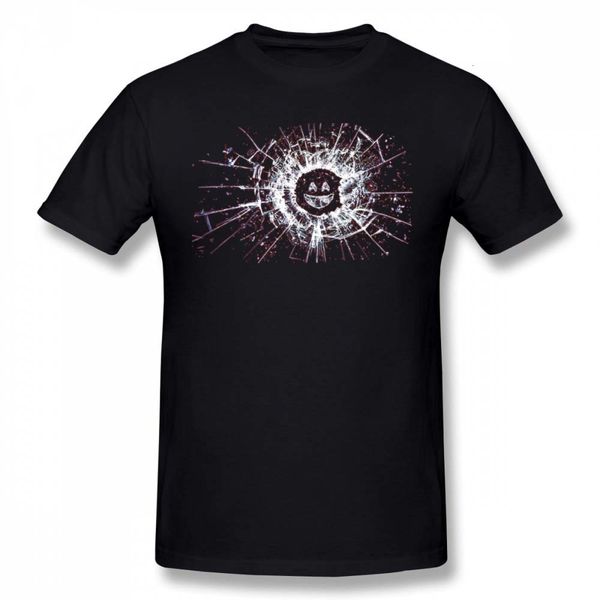

hkfz black mirror t shirt black mirror t-shirt short-sleeve mens tee shirt print funny fashion cotton oversize tshirt