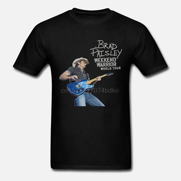 

new 87399-brad paisley tour dates 2018 available men t-shirt size s-5xl(2