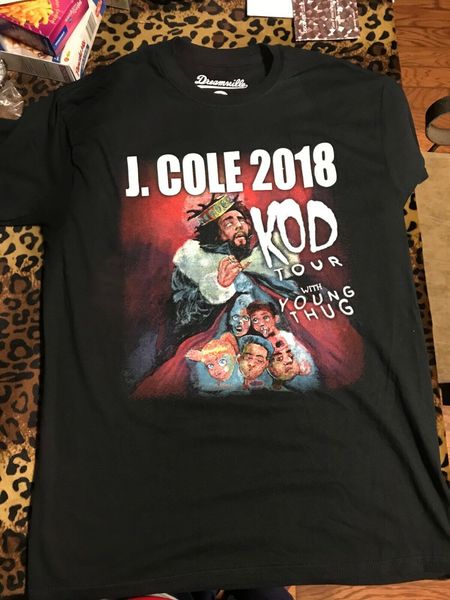

j cole kod t shirt dreamvilleÂ harajuku funny men tee shirts