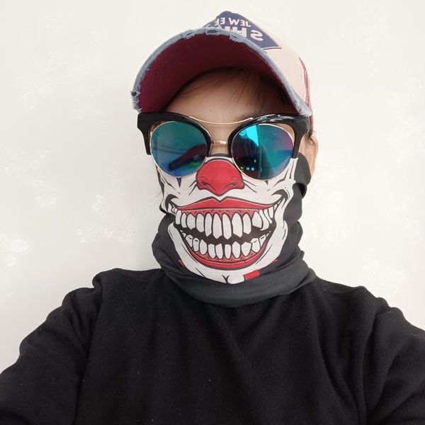

halloween cosplay party skull skeleton magic scarf masks 2020 new designed banada neck gaiter outdoor running sports riding masks fy9190