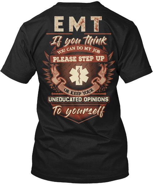 

men t shirt awesome emt shirt (3) women t-shirt