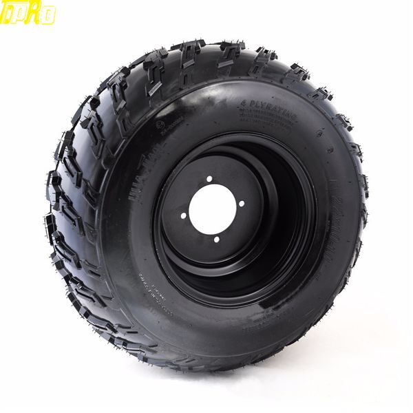 

genuine new 22x10-10 10" tire wheel 22x10x10 tyre tires rim pneu for 200cc 250cc 300cc atv supermoto quad go kart taotao buggy