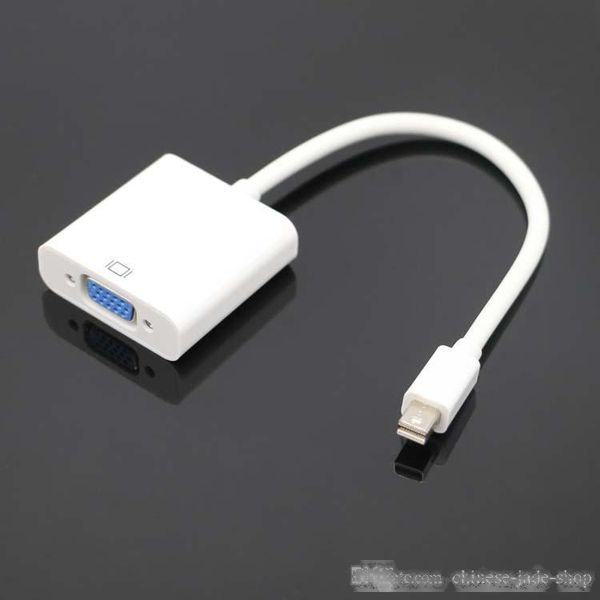 

1080p mini dp to vga adapter converter cable for macbook pc 50pcs/lot