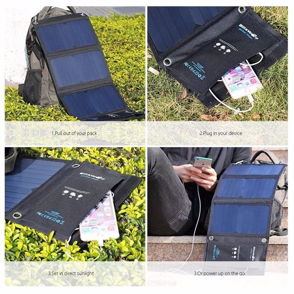 

20w solar power bank solar panel portable charger external battery universal powerbank for iphone for xiaomi phones