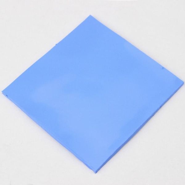 

fans & coolings 10 pcs gdstime 100mm x 5mm blue white thermal pad gpu cpu heatsink cooling conductive silicone pads 100x100x5mm