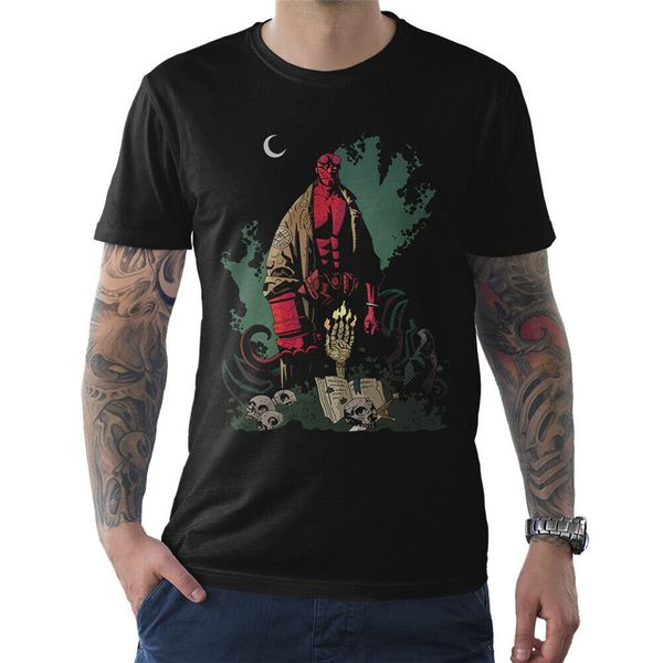 

hellboy original art t-shirt, premium cotton tee classic unique tee shirt