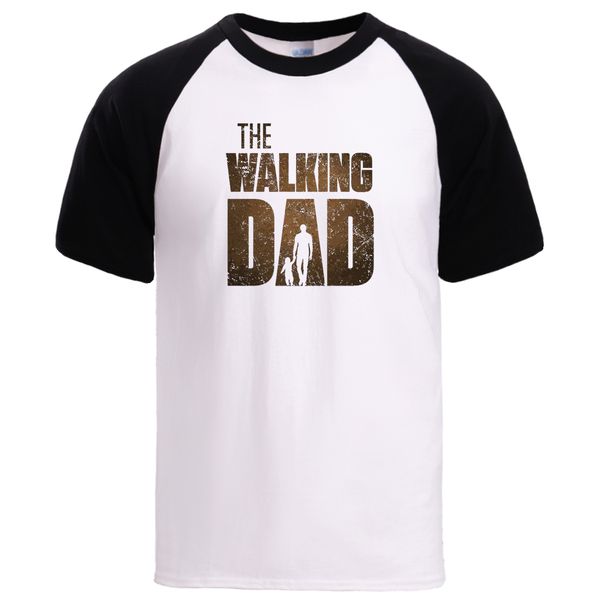 

the walking dad father day gift tee mens summer short sleeve t shirts 2020 man sell soft 100% cotton sportswear t shirts top