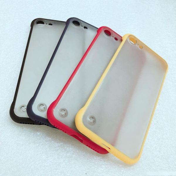 

frameless bumper hybrid frosted transparent back case cover for iphone 6 6s plus 7 8 plus x xs xr xs max 300pcs/lot