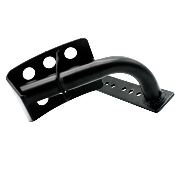 

stainless steel left rest pedal for jeep wrangler jk 07-17 anti-slip black