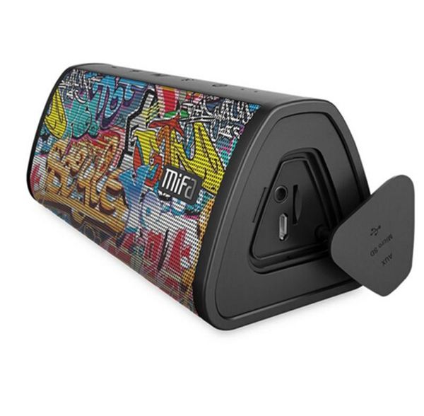

mifa portable bluetooth speaker portable wireless loudspeaker sound system 10w stereo music surround waterproof outdoor speaker