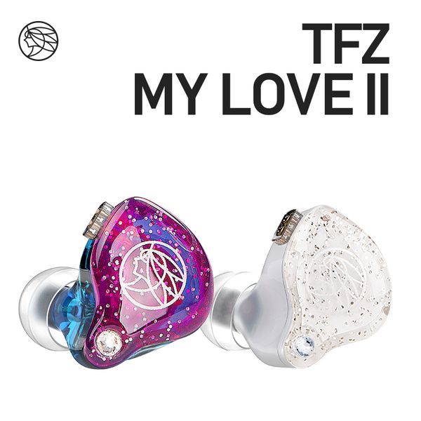 

tfz my love ii in-ear hifi audio graphene driver with detachable cables earphone