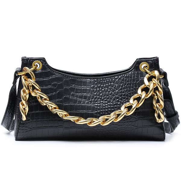 

fashion new arrival 2020 crocodile bag luxury cross body bag designer leather bags women chain hand