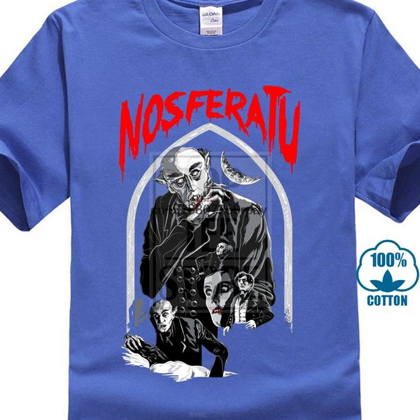 

nosferatu v1 f.w. murnau movie poster 1922 t shirt black all sizes s 4xl